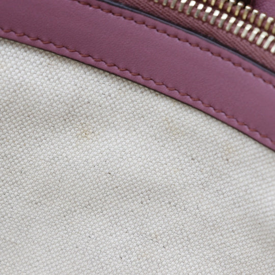 GUCCI Tote Bag 296835 ƒ}ƒCƒNƒ�ƒOƒbƒ`ƒVƒ} Sima leather pink Micro Guccisima Sukey Women Used Authentic