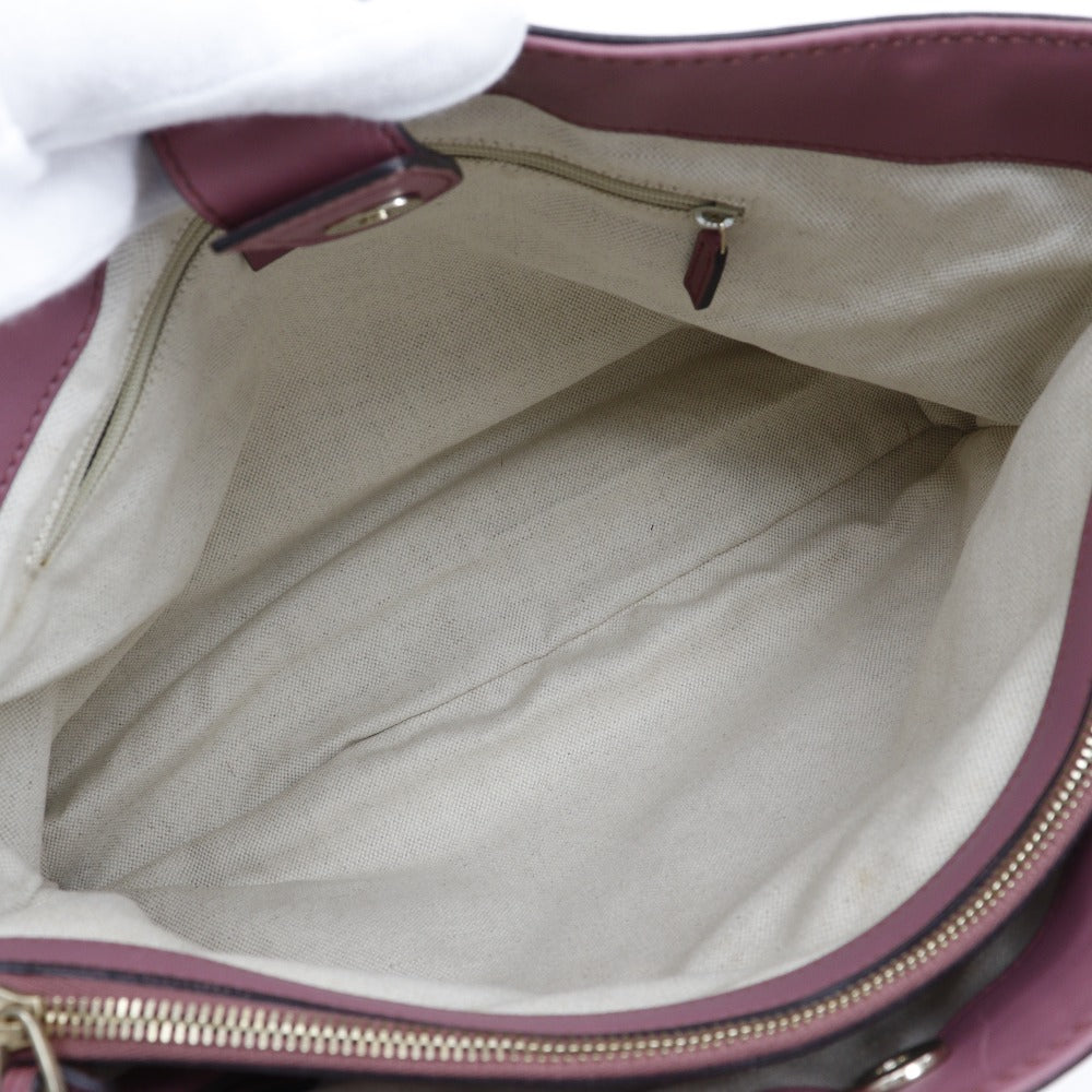 GUCCI Tote Bag 296835 ƒ}ƒCƒNƒ�ƒOƒbƒ`ƒVƒ} Sima leather pink Micro Guccisima Sukey Women Used Authentic
