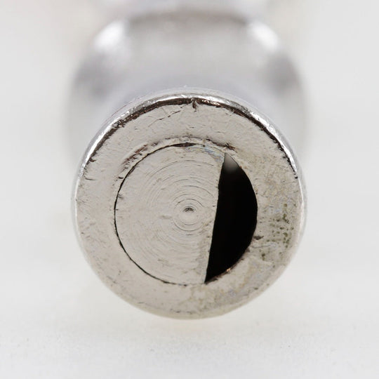 HERMES Other fashion goods Metal, Leather Orange / Silver Pendant Shifure Ultrasonic whistle Women Used Authentic