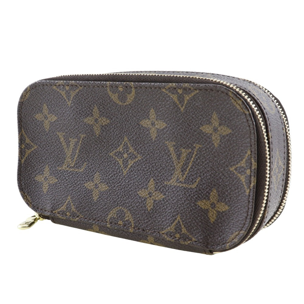LOUIS VUITTON Pouch M47510 Monogram canvas Brown Cosmetics Pouch Truth Brush PM Women Used Authentic