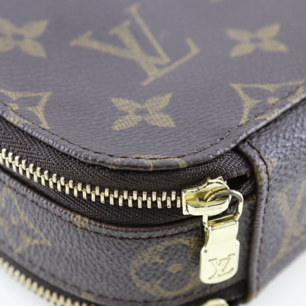 LOUIS VUITTON Pouch M47510 Monogram canvas Brown Cosmetics Pouch Truth Brush PM Women Used Authentic