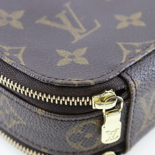 LOUIS VUITTON Pouch M47510 Monogram canvas Brown Cosmetics Pouch Truth Brush PM Women Used Authentic