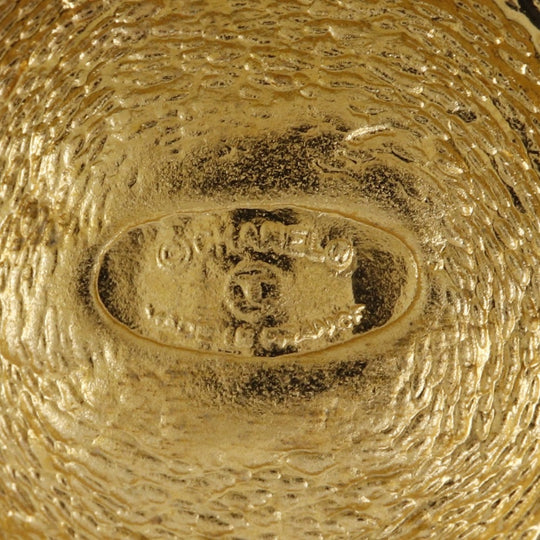 CHANEL bracelet Plated Gold gold vintage Matrasse COCO Mark Women Used Authentic