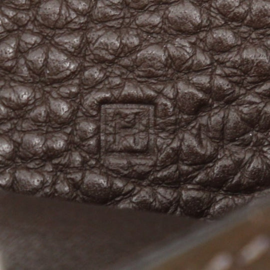 HERMES Bifold Wallet Togo Brown Card Case Dogon compact