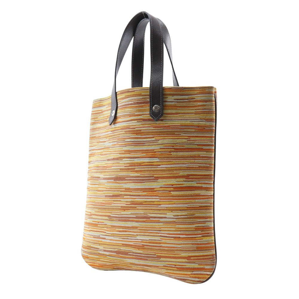 HERMES Handbag Vibrato Orange Tote Bag Amedaba PM Women Used Authentic