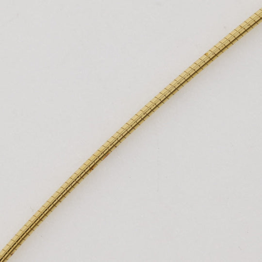 HERMES Necklace Silver925 Gold / orange wire Pop H Women Used Authentic