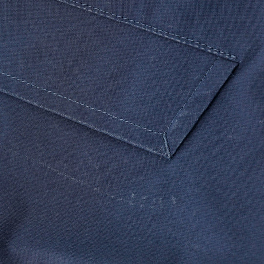 PRADA trench coat 29Y278 Cotton, Polyester Navy blue Women 38 Used Authentic