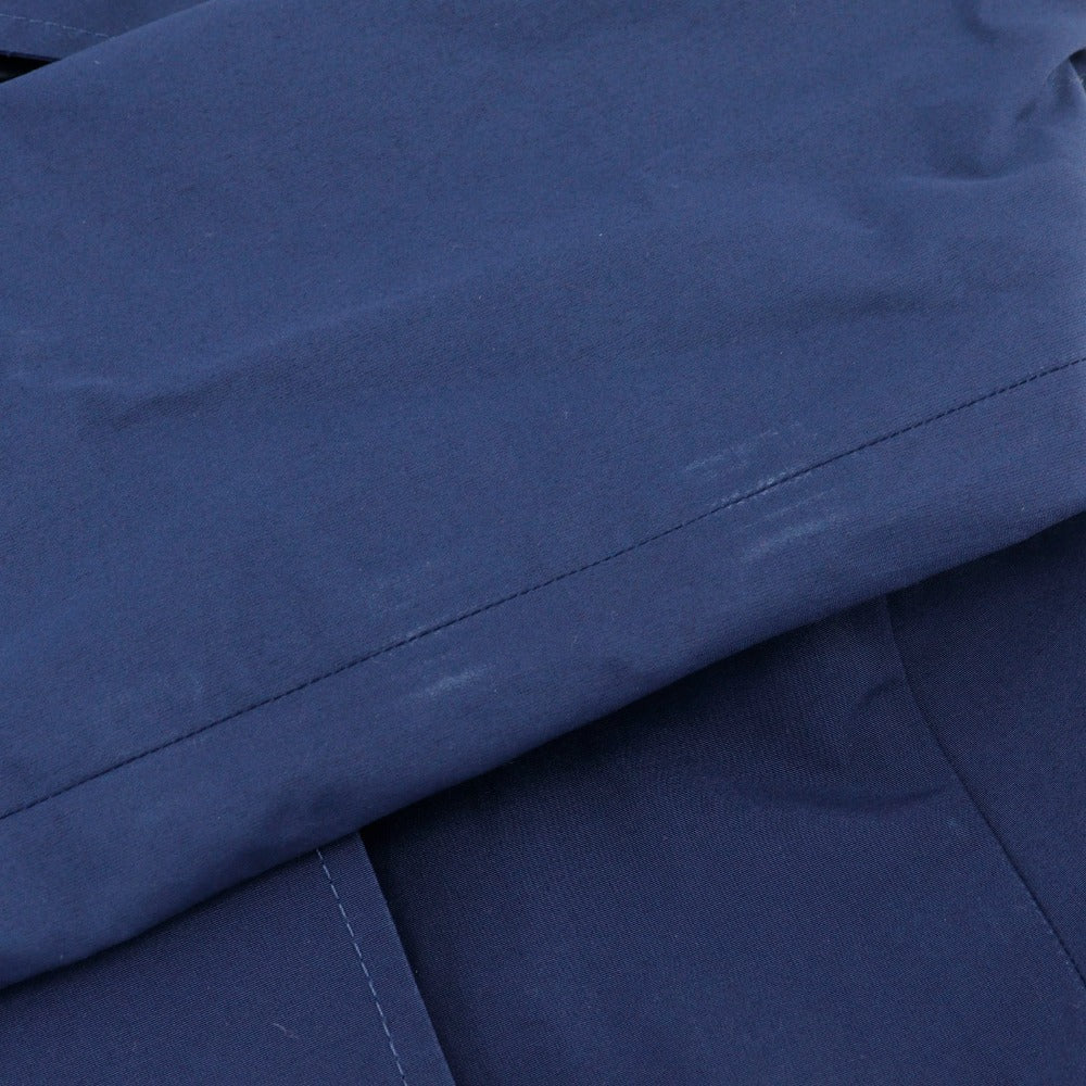 PRADA trench coat 29Y278 Cotton, Polyester Navy blue Women 38 Used Authentic
