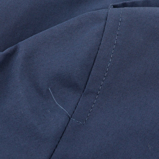 PRADA trench coat 29Y278 Cotton, Polyester Navy blue Women 38 Used Authentic