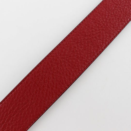 FENDI Shoulder strap leather Black / red Studs Celeria mens(Unisex) Used Authentic