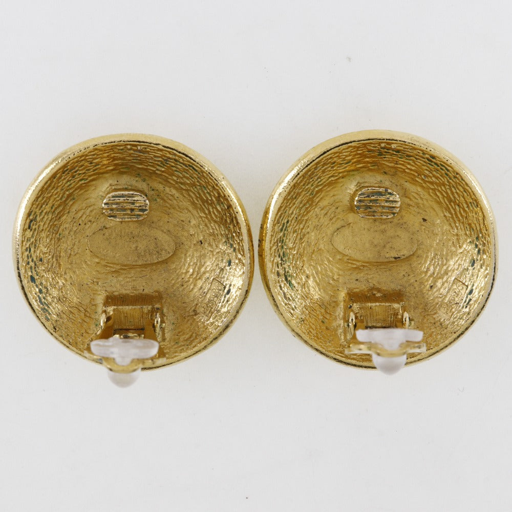 CHANEL Earring Plated Gold gold vintage 31 RUE CAMBON COCO Mark Women Used Authentic