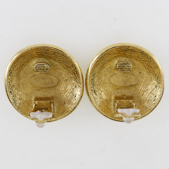 CHANEL Earring Plated Gold gold vintage 31 RUE CAMBON COCO Mark Women Used Authentic