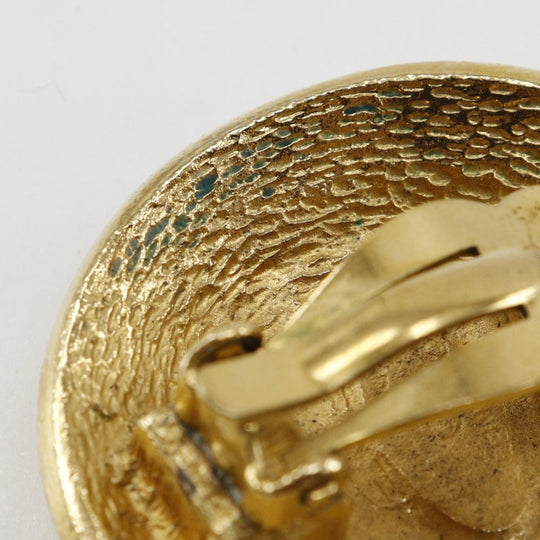 CHANEL Earring Plated Gold gold vintage 31 RUE CAMBON COCO Mark Women Used Authentic
