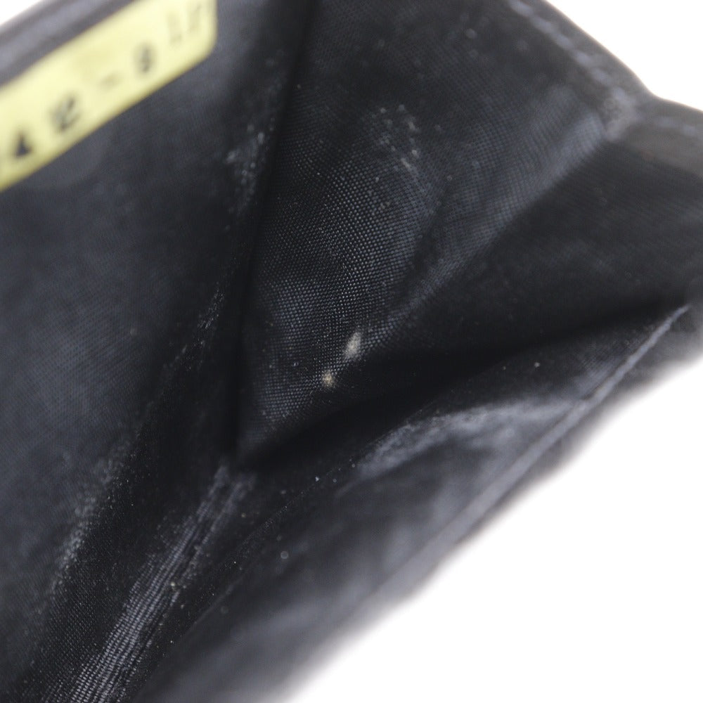 CHANEL Coin case lambskin black vintage COCO Mark Women Used Authentic