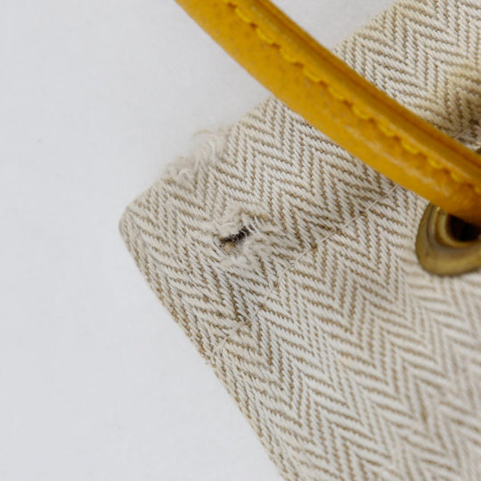 HERMES Shoulder Bag Towal chevron natural Sac Aline 2PM Women Used Authentic