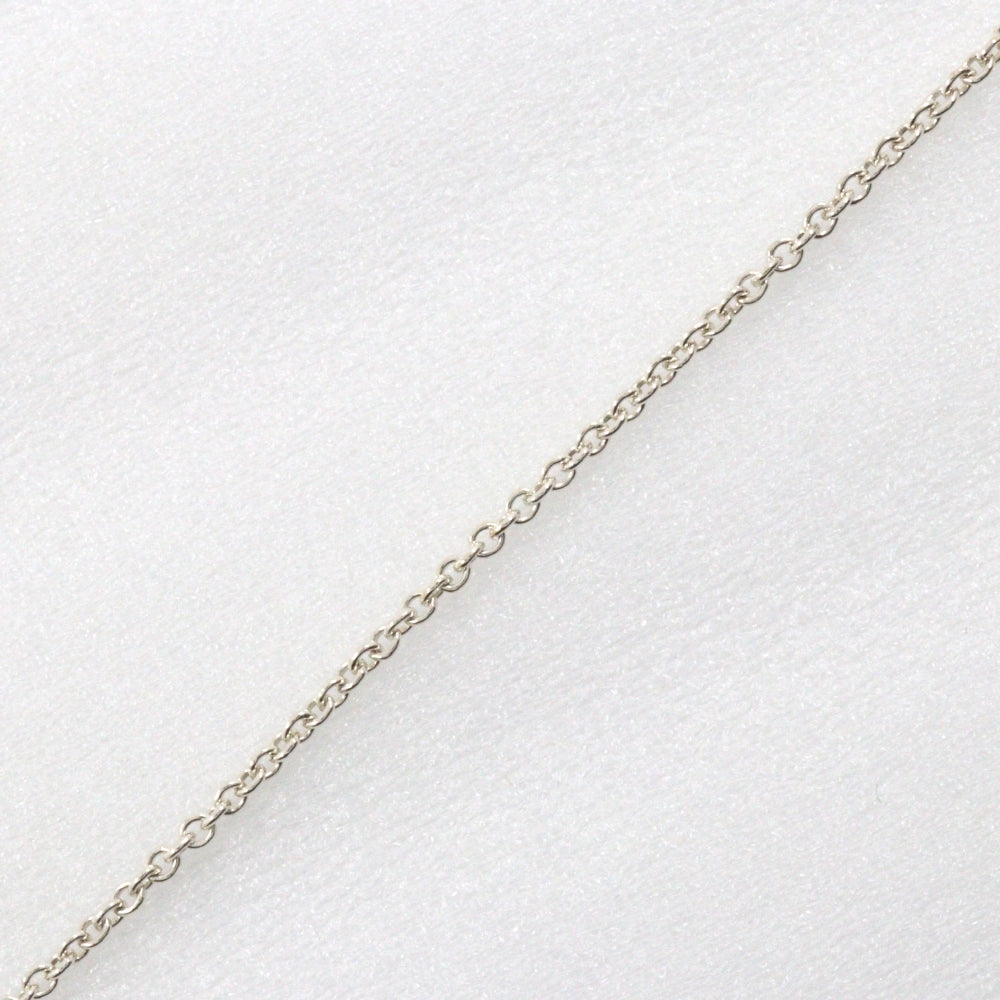 TIFFANY&Co. Necklace Silver925 Silver Elsa Peretti Open Heart Large Women Used Authentic