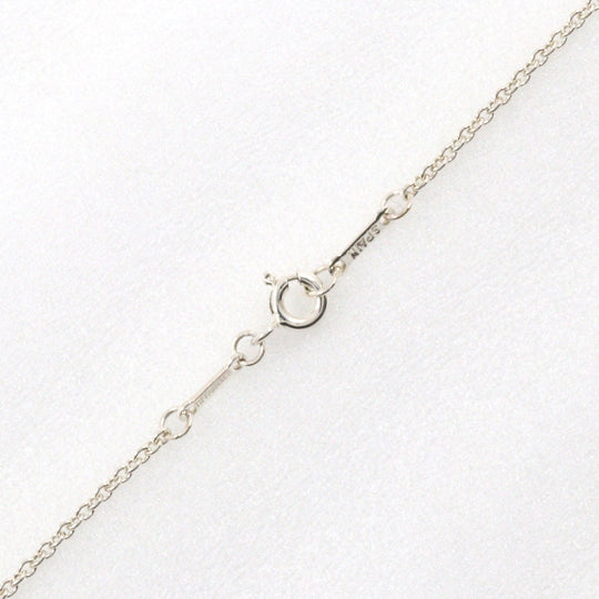 TIFFANY&Co. Necklace Silver925 Silver Elsa Peretti Open Heart Large Women Used Authentic