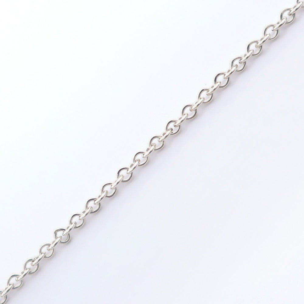 TIFFANY&Co. Necklace Silver925 Silver Elsa Peretti Open Heart Large Women Used Authentic