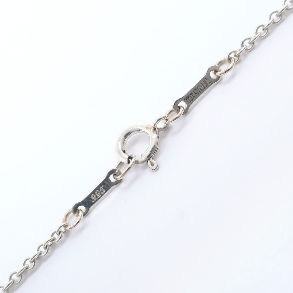 TIFFANY&Co. Necklace Silver925 Silver Elsa Peretti Open Heart Large Women Used Authentic