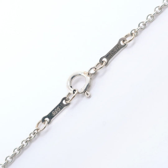 TIFFANY&Co. Necklace Silver925 Silver Elsa Peretti Open Heart Large Women Used Authentic