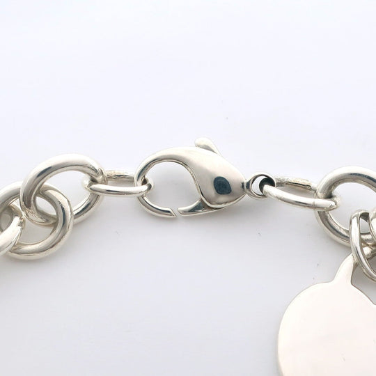 TIFFANY&Co. bracelet Silver925 Silver heart Return to TIFFANY & Co. Women Used Authentic