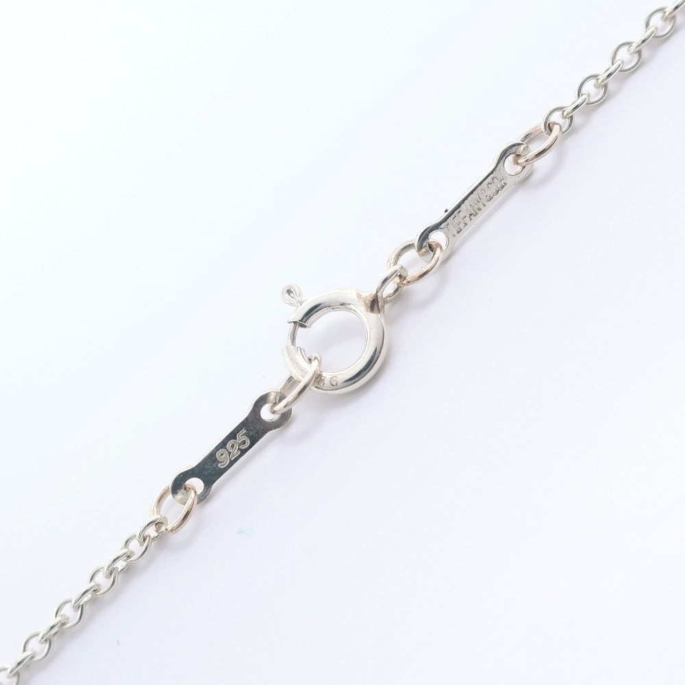 TIFFANY&Co. Necklace Silver925 Silver Elsa Peretti Open Heart Large Women Used Authentic