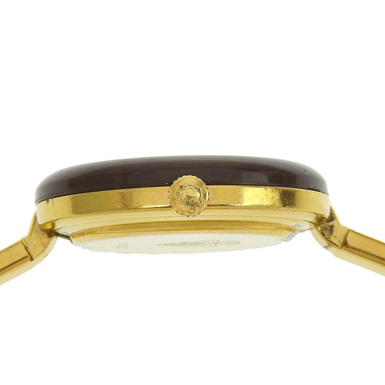 GUCCI Watches Quartz 11/12.2 Plated Gold gold Change bezel White dial Women Used Authentic