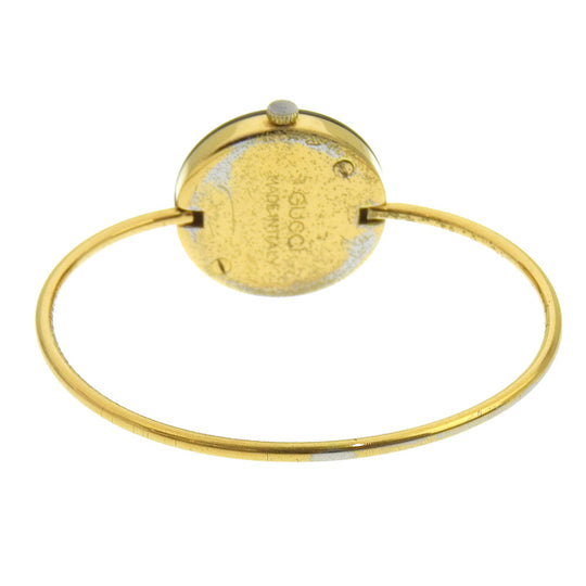 GUCCI Watches Quartz Plated Gold gold Change bezel White dial Women Used Authentic