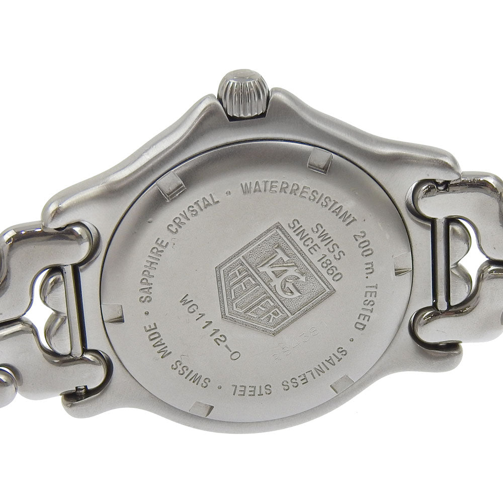 TAG HEUER Watches Quartz WG1112 Stainless Steel Silver professional White dial