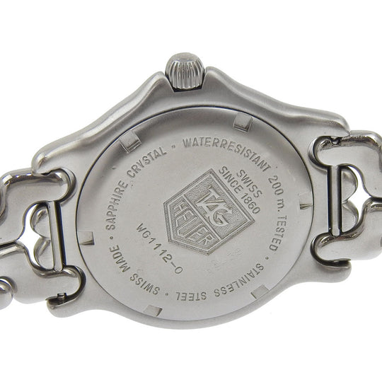 TAG HEUER Watches Quartz WG1112 Stainless Steel Silver professional White dial