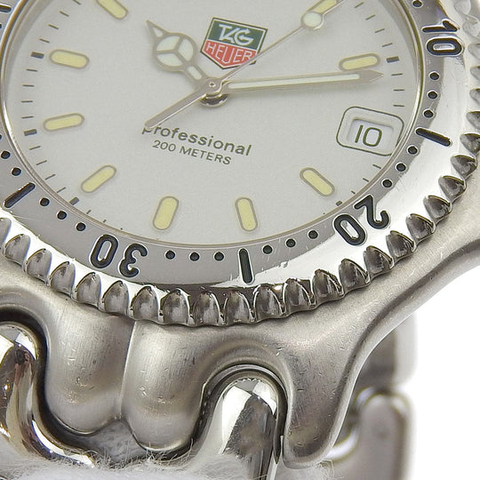 TAG HEUER Watches Quartz WG1112 Stainless Steel Silver professional White dial
