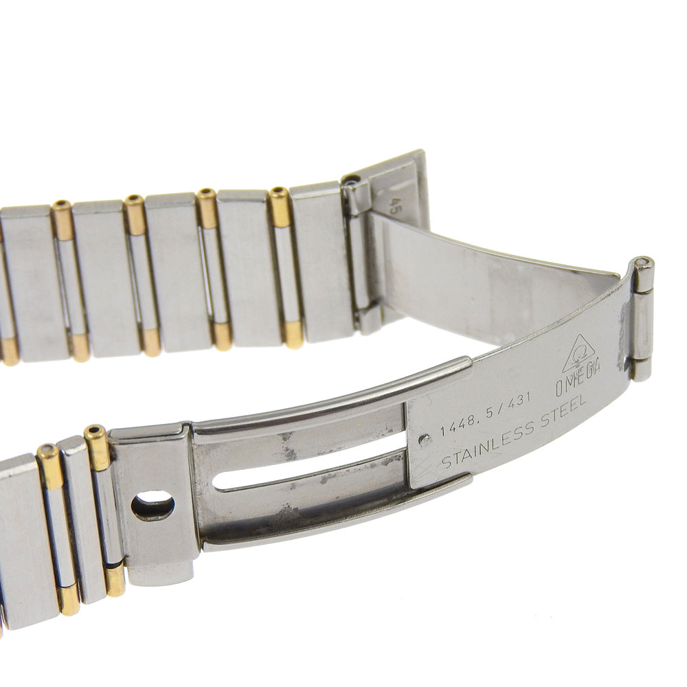 OMEGA Watches Quartz Stainless Steel , YG Silver Constellation gold dial mens Used Authentic
