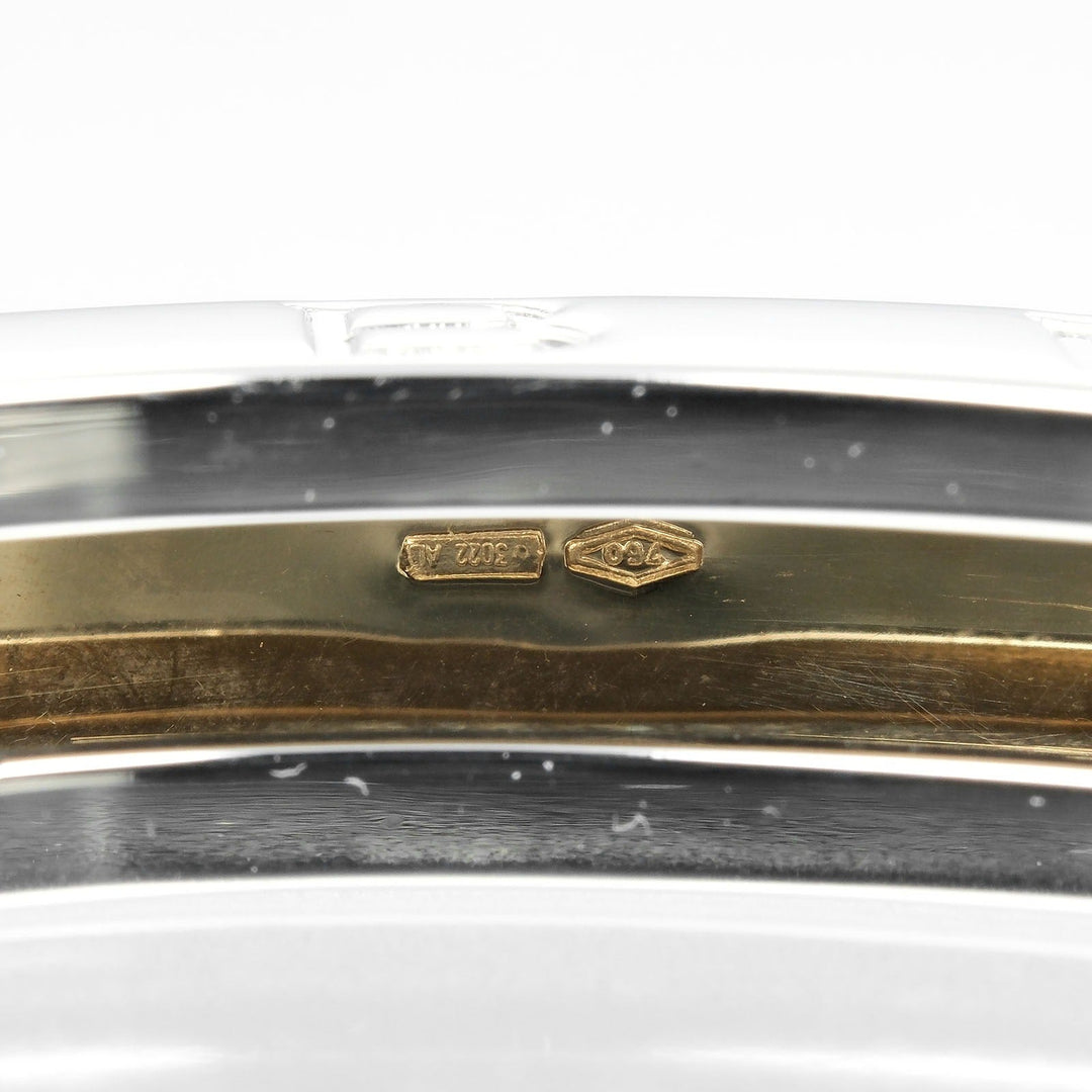 BVLGARI bracelet K18 Yellow Gold, Stainless Steel Silver B.ZERO1 B.ZERO1