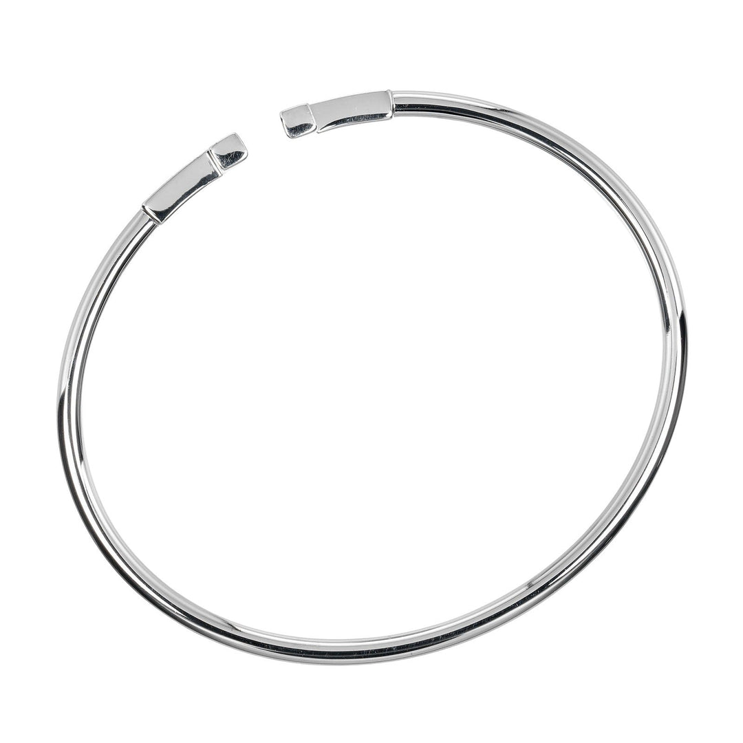 TIFFANY&Co. bracelet K18 White Gold, Diamond Silver Circumference of Wristaround5.9" T wire Women Used Authentic