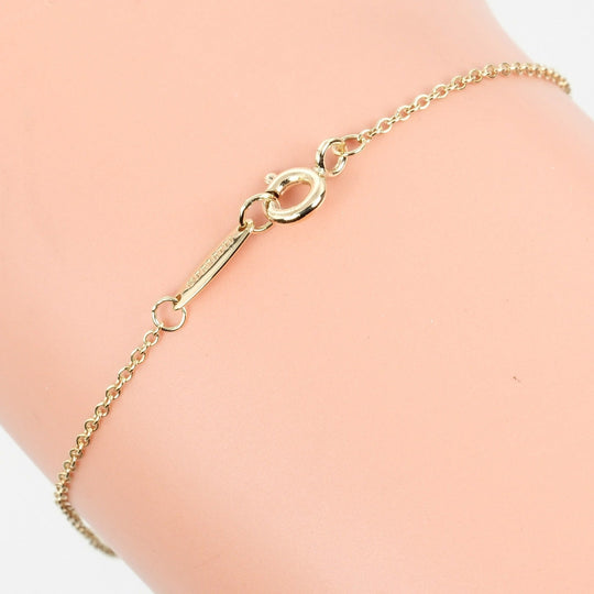 TIFFANY&Co. bracelet K18 Yellow Gold, Diamond gold Circumference of Wristaround6.8" By the yard Women Used Authentic