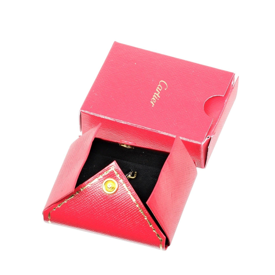 CARTIER Pendant top K18WG, Diamond clear 2C charm Women(Unisex) Used Authentic