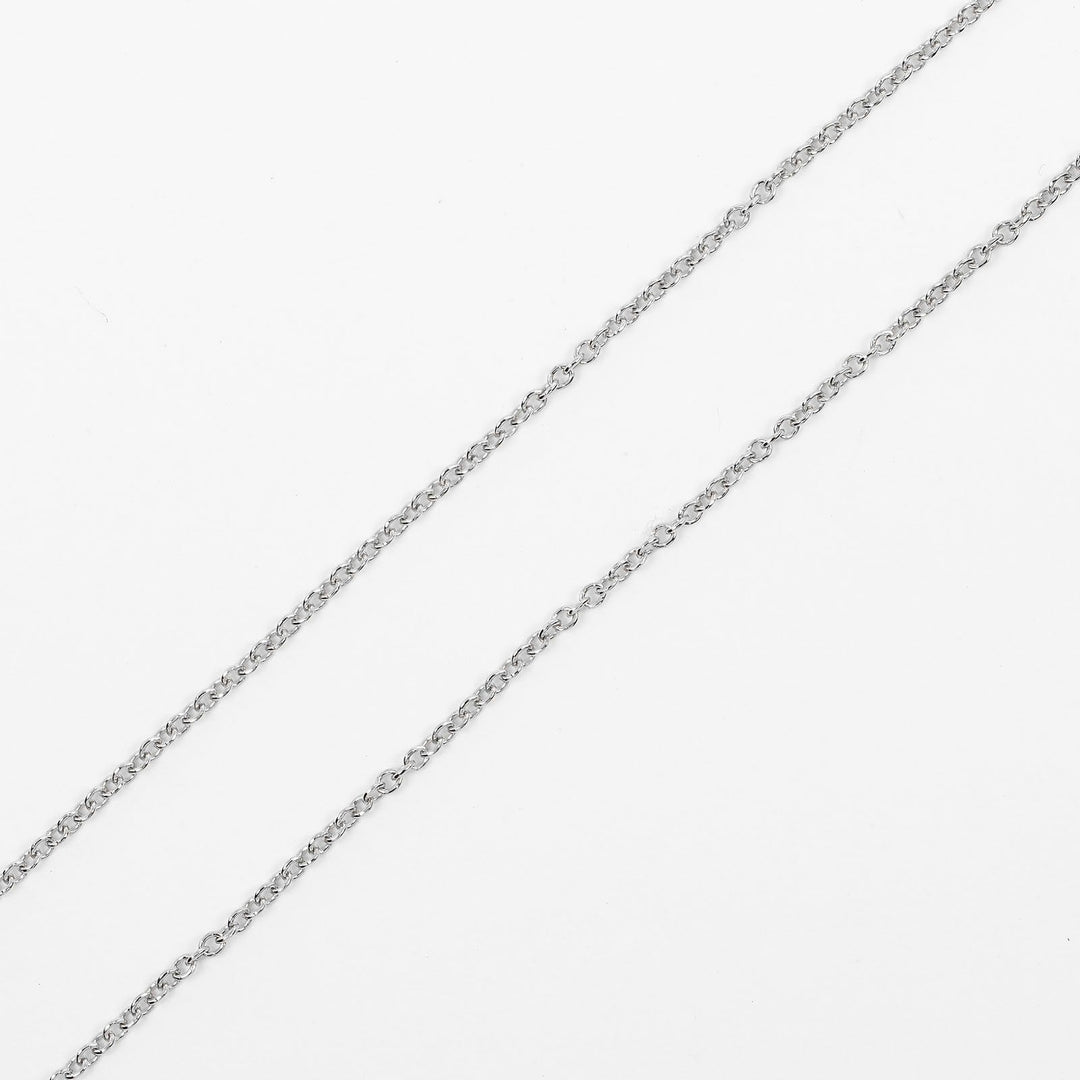 TIFFANY&Co. Necklace 0.19ct VS1/G/3EX Pt950Platinum, Diamond Silver By the yard Women Used Authentic