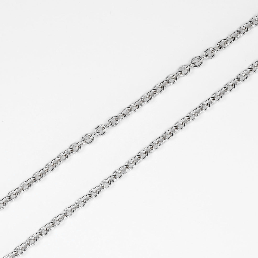 BVLGARI Necklace 18k white gold, diamond, onyx Silver optical Women Used Authentic
