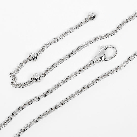 BVLGARI Necklace 18k white gold, diamond, onyx Silver optical Women Used Authentic