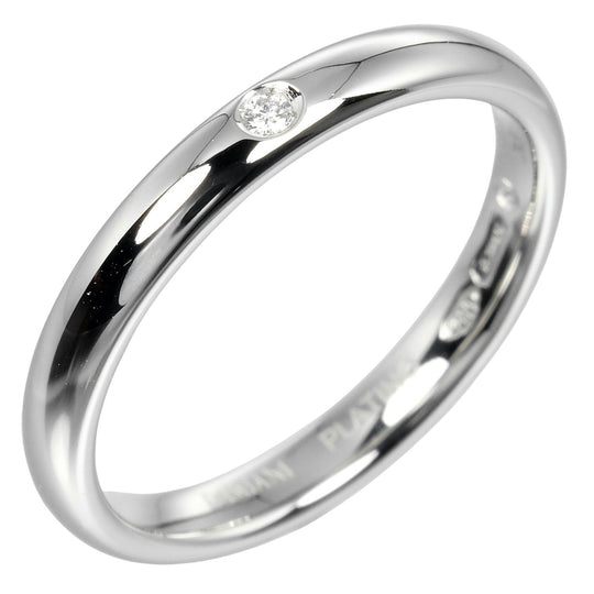 Damiani Ring Pt950Platinum, Diamond Silver Veramore Women Used Authentic