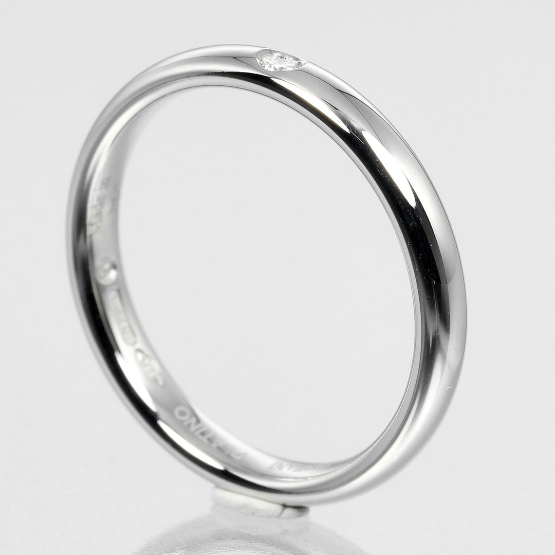 Damiani Ring Pt950Platinum, Diamond Silver Veramore Women Used Authentic