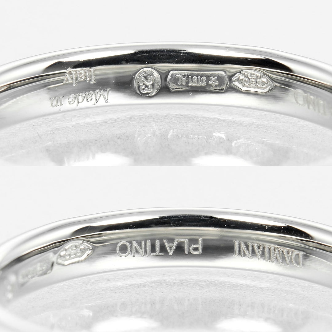 Damiani Ring Pt950Platinum, Diamond Silver Veramore Women Used Authentic