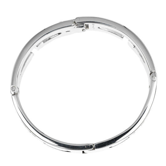 GUCCI bracelet Silver925 Silver Circumference of Wristaround6.7" G logo link Women Used Authentic
