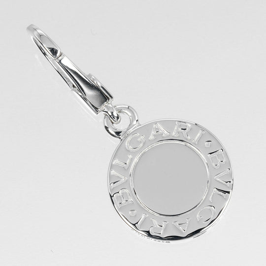 BVLGARI Pendant top K18 White Gold, Lapis Lazuli Silver Bulgari Bulgari Women(Unisex) Used Authentic