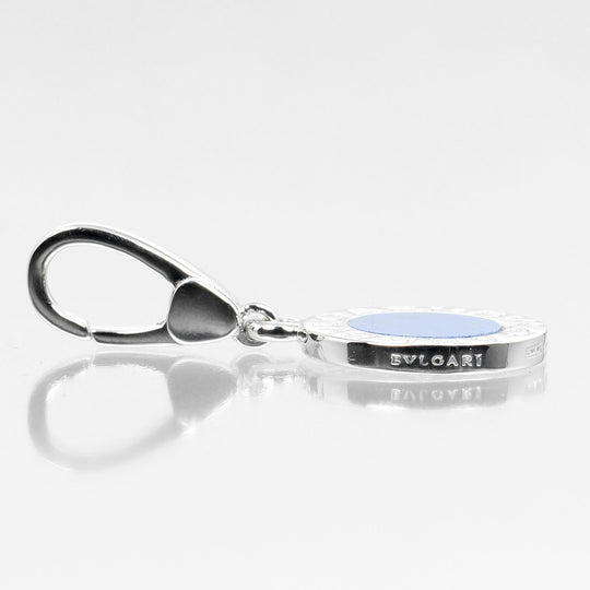 BVLGARI Pendant top K18 White Gold, Lapis Lazuli Silver Bulgari Bulgari Women(Unisex) Used Authentic