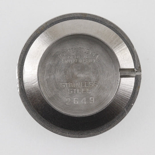ROLEX Watches Hand Winding 2649 Stainless Steel , Leather Silver cal.1400 No. 2 Precision Silver dial Women Used Authentic