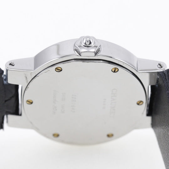 Chaumet Watches Quartz Stainless Steel , Leather Orange bronze dial Women Used Authentic