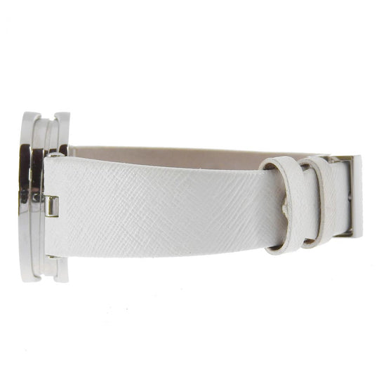 BVLGARI Watches Quartz BZ30FDSL Stainless Steel , Leather white Be zero one B-zero1 White shell dial Women Used Authentic