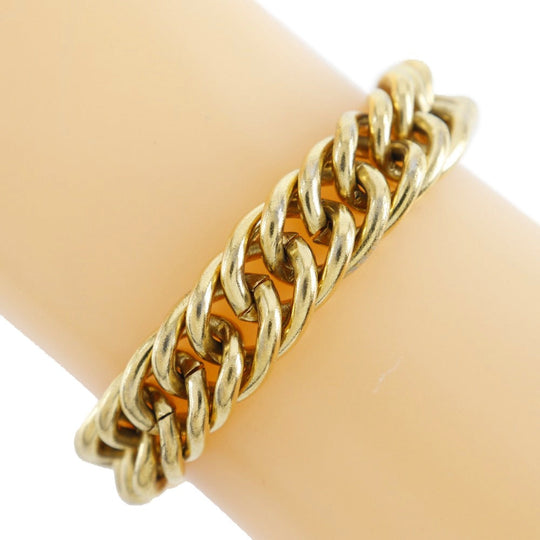 CHANEL bracelet Plated Gold gold Women Used Authentic