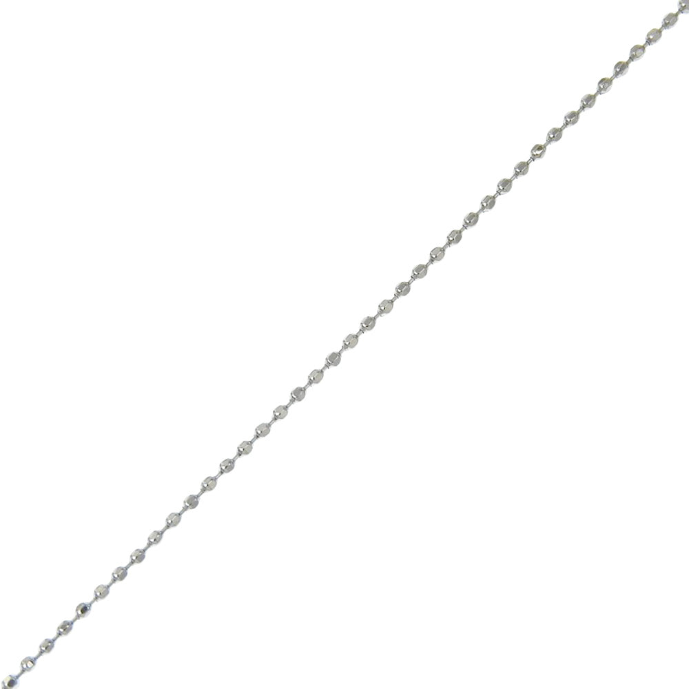 Ponte Vecchio Necklace K18 White Gold, Diamond Silver Women Used Authentic